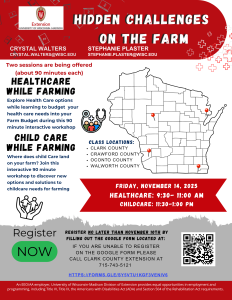 Hidden Challenges on the Farm